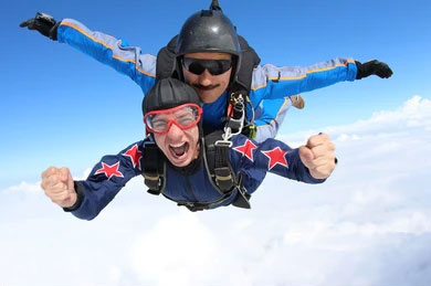 skydiving event 